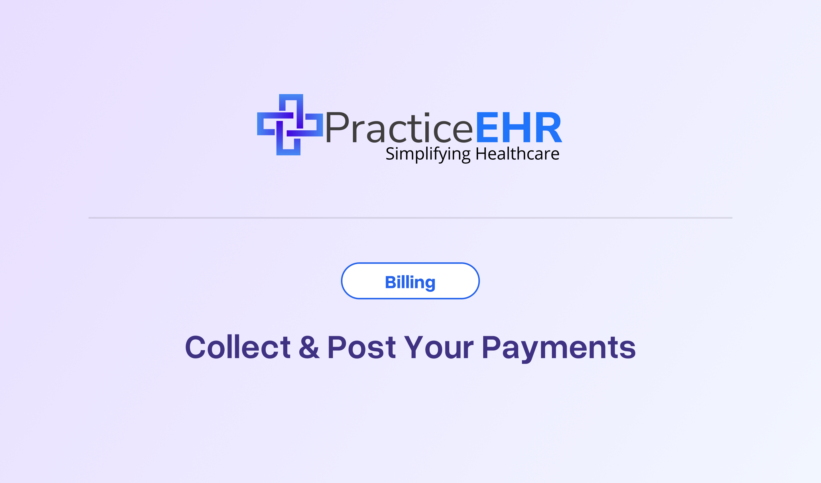 Collect & Post Your Payments