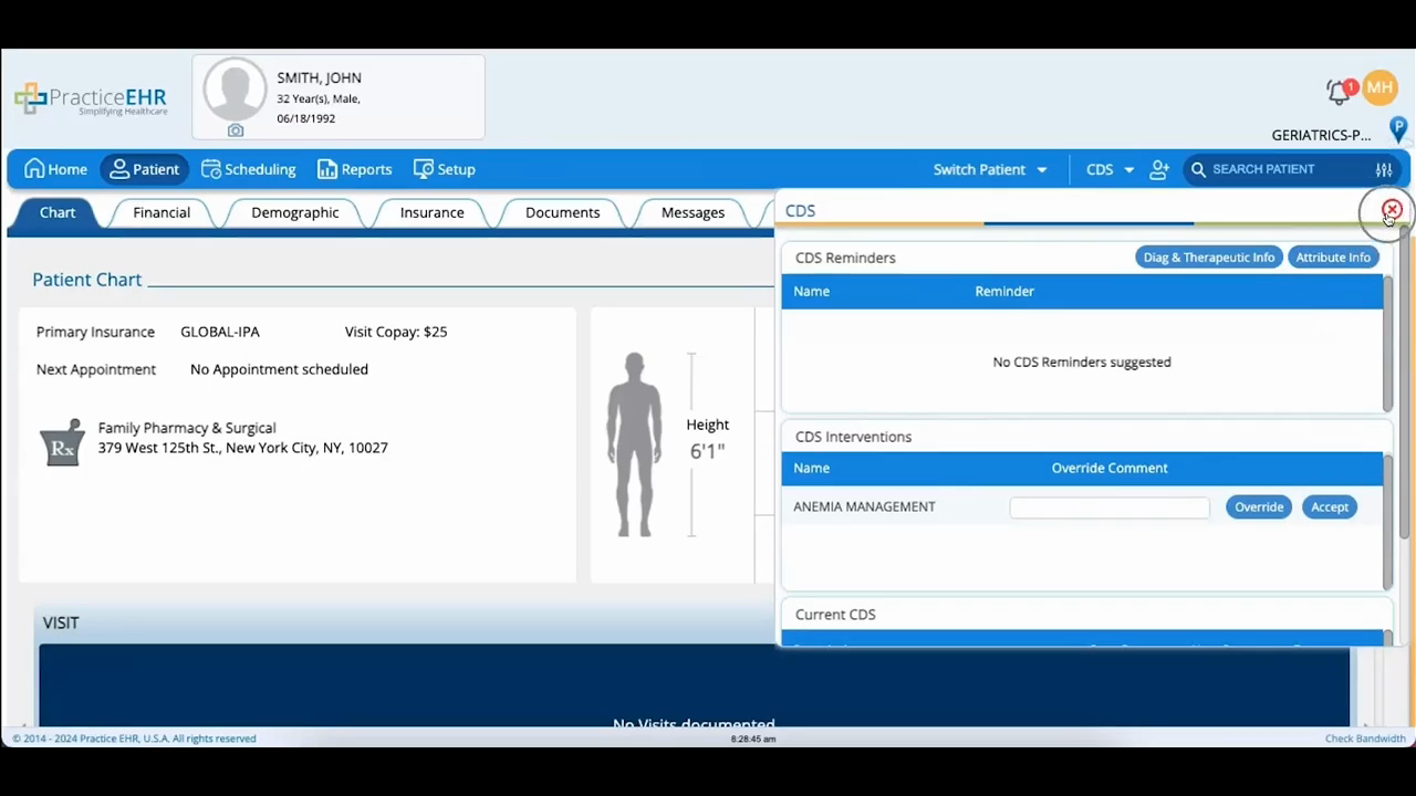 Patient - Patient Tabs, Patient Info & Alertspng