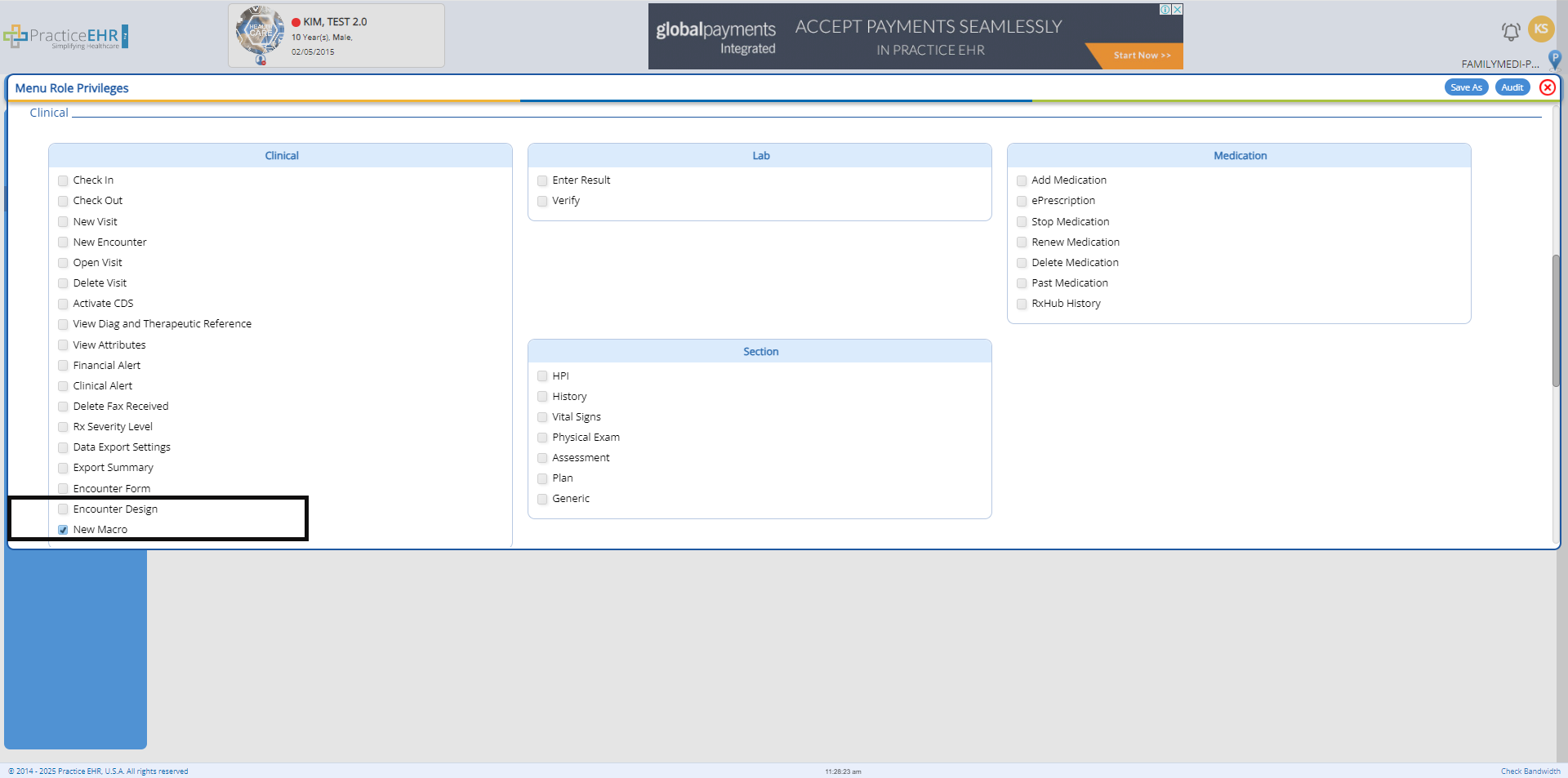 create new Macros