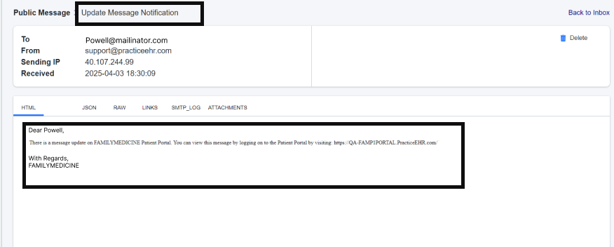 Email Format